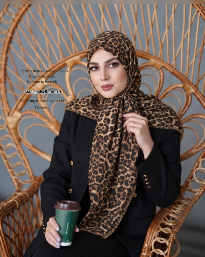 روسری پلنگی